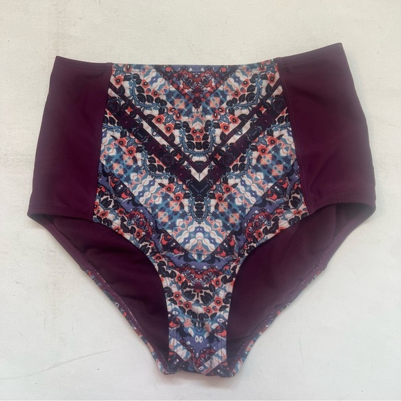 Athleta high waist wild bloom Marrakesh bikini pants - Picture 3 of 6